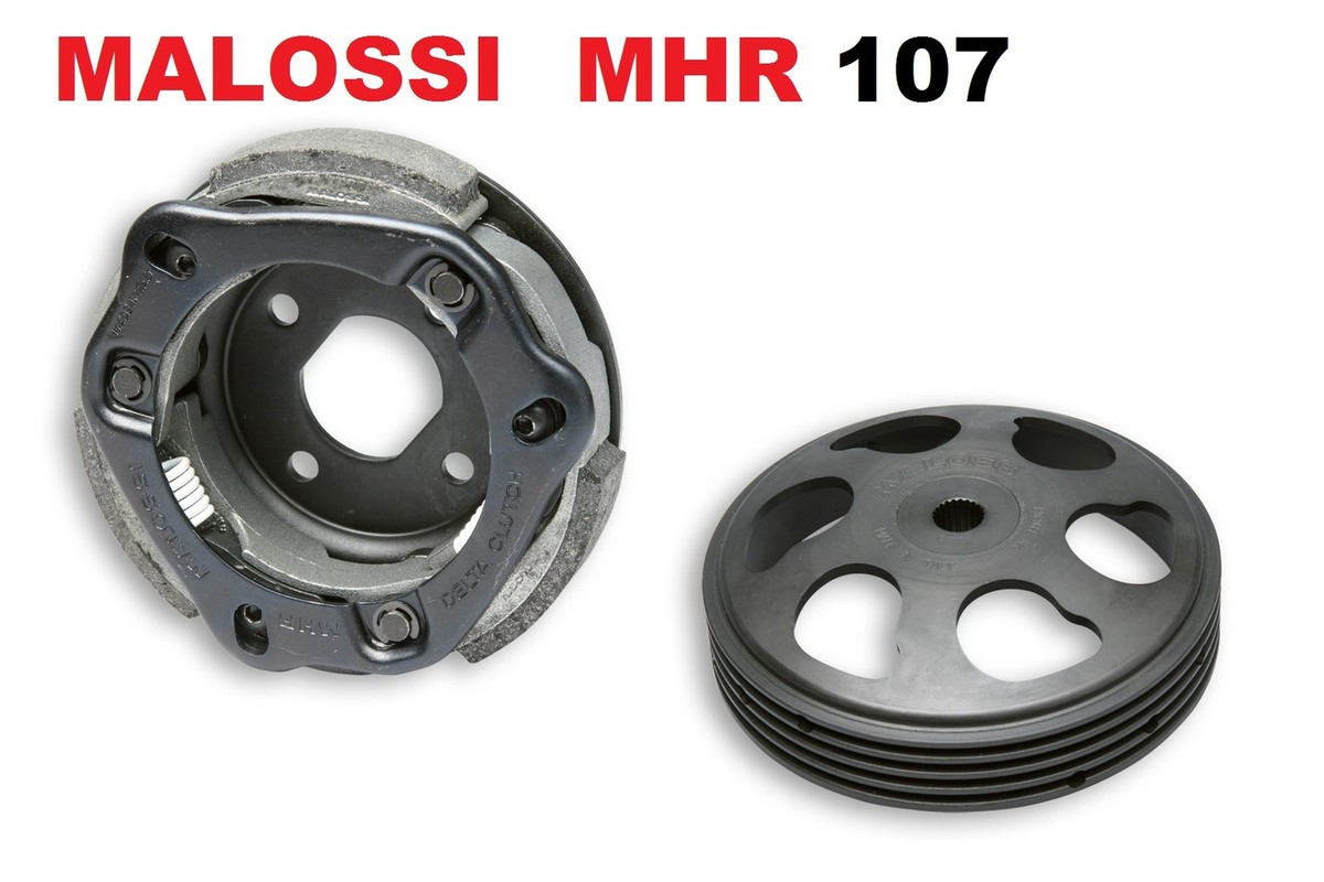 MALOSSI 5214738 Clutch Set + Bell D 107 MHR Vespa Primavera 4V 50 