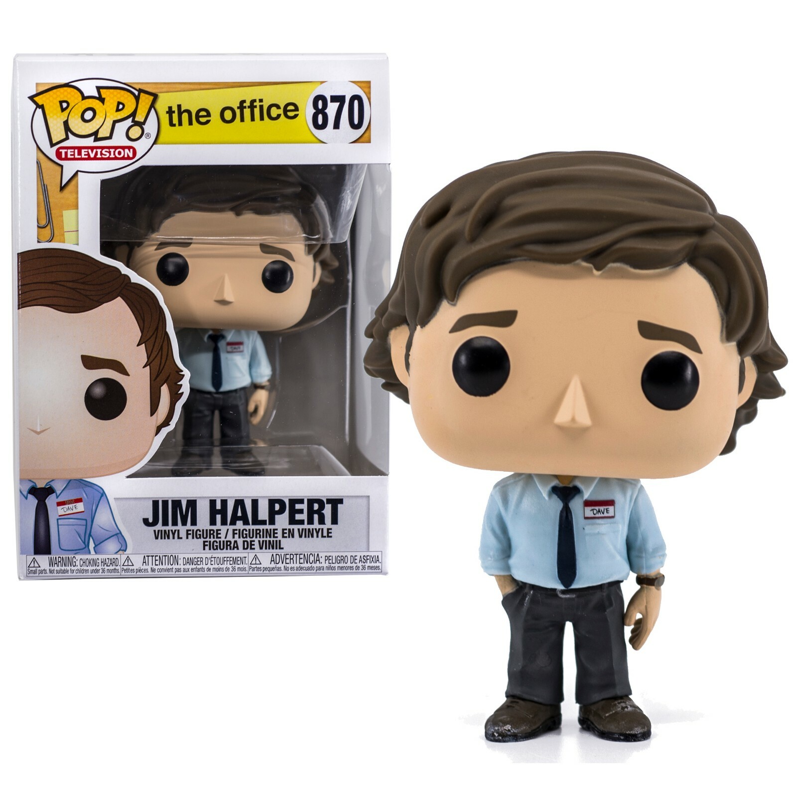 The Office Jim Halpert Funko Pop #870 Television Vinyl Figur