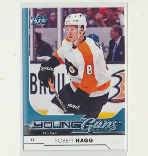 2017-18 Upper Deck Series 1 Young Guns #232 Robert Hagg Flyers RC