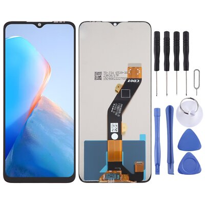 For Tecno Spark 10 KI5q LCD Screen with Digitizer Full Assembly Replacement