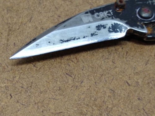 CRKT 5520 Black Folding Knife Money Clip - Picture 9 of 13