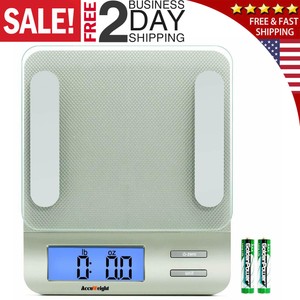 Accuweight 207 Digital Kitchen Multifunction Food Scale ...