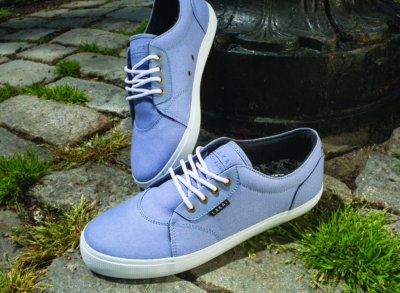 Lakai Hudson Echelon Blue Canvas Herren Skateboard Sneaker Gr. US 9/UK 8
