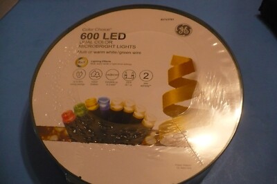 GE Color Choice 600-Count 125-Ft Multi-Function Color Changing LED #3723761
