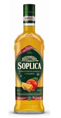 Soplica Orange-Apfel-Zimt Likör 28% vol. 500ml Soplica pomerancza-jablko-cynamon