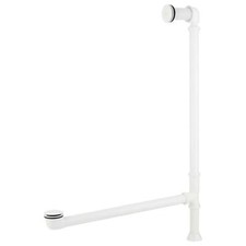 Signature Hardware 1-1/2" Tub Drain w/ Ball Swivel Overflow, Overflow not includ