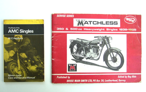 „AMC Singles“ & „Matchless 350 & 500 cc Heavyweight Singles 1939-1955“