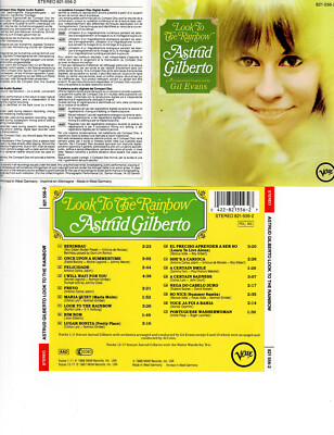 ASTRUD GILBERTO - LOOK TO THE RAINBOW (CD 1987)  *17 TRACKS*