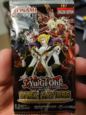 Yu-Gi-Oh English Edition Dark Saviors Sealed Booster Pack | eBay