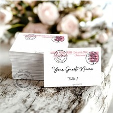 ITALY ITALIAN POSTCARD WEDDING PLACE CARDS, TAGS or SEATING CARDS 541