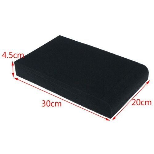 Acoustic Pad Foam Isolator 2Pcs Isolation Speaker Acoustic Studio Sponge Monitor - Zdjęcie 3 z 14