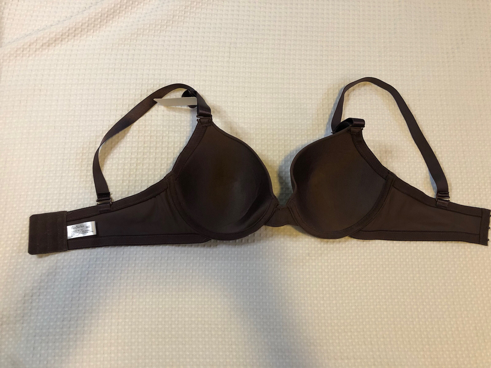 I Love Your Style NEW Women's Bra - Size 34D Brown - Padded - Underwire NWT image 9