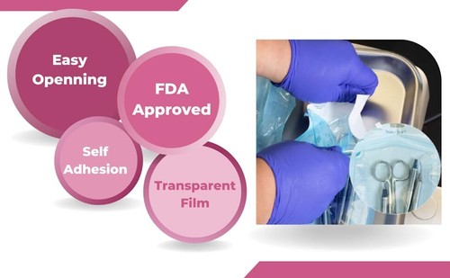 Self Seal Sterilization Pouches - Autoclave Sterilizer Bags 3.5 x 6.5 Tattoo - Bild 3 von 7