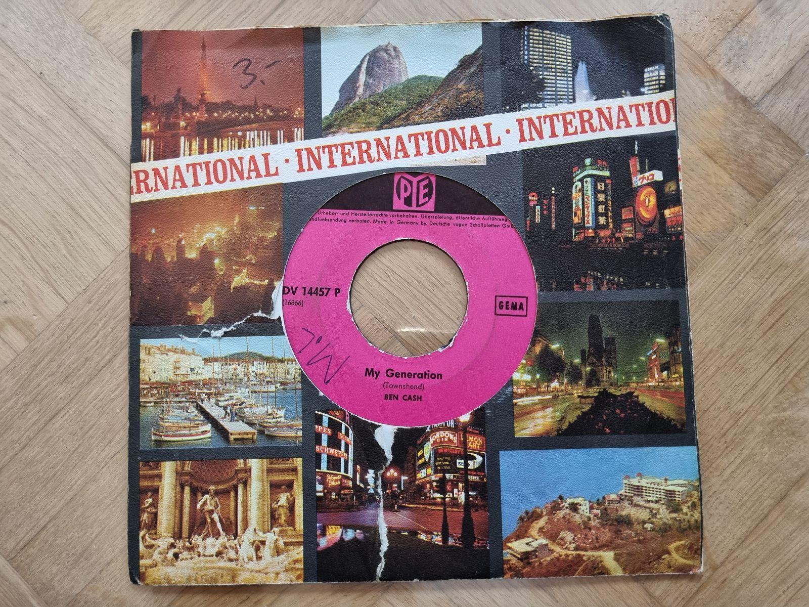 7"" Single Ben Cash - My generation Vinyl Germany