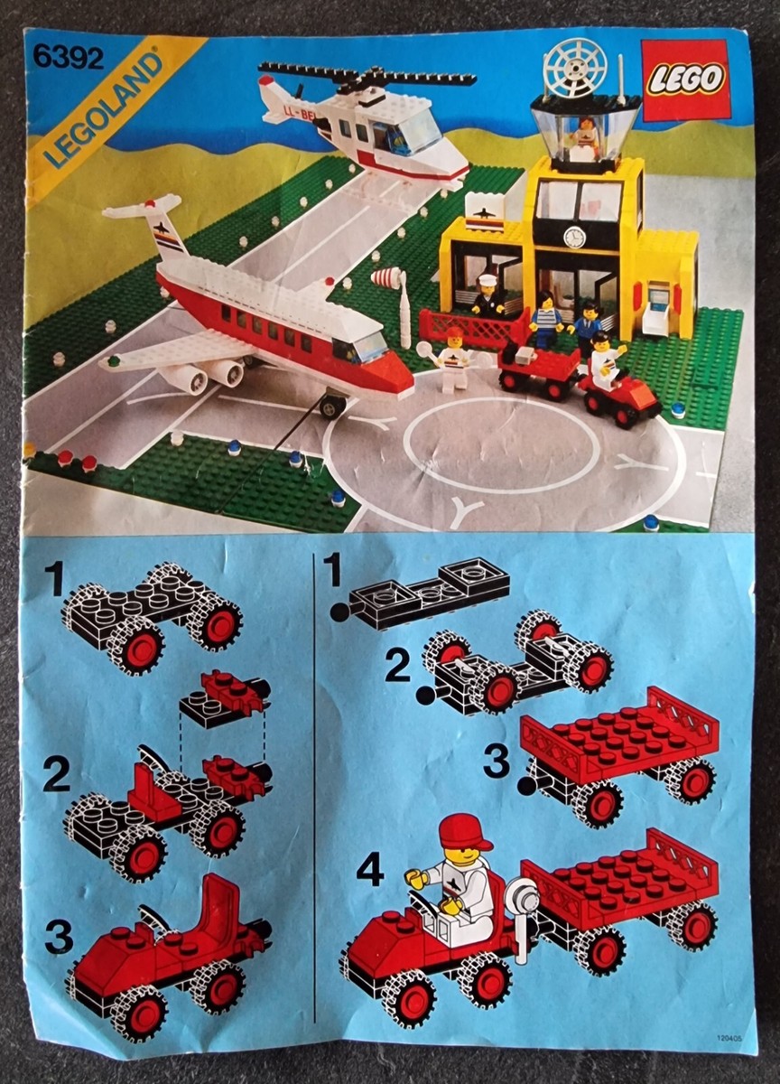 LEGO 6392 City Flughafen fast komplett | eBay