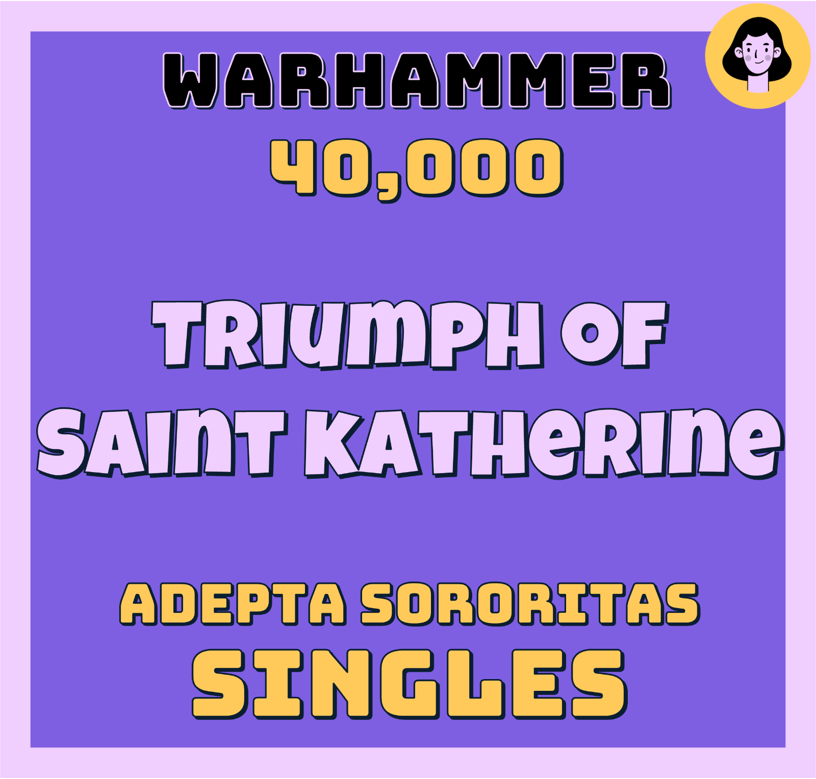 Triumph of Saint Katherine Adepta Sororitas Single Mini Best Price Free Shipping  