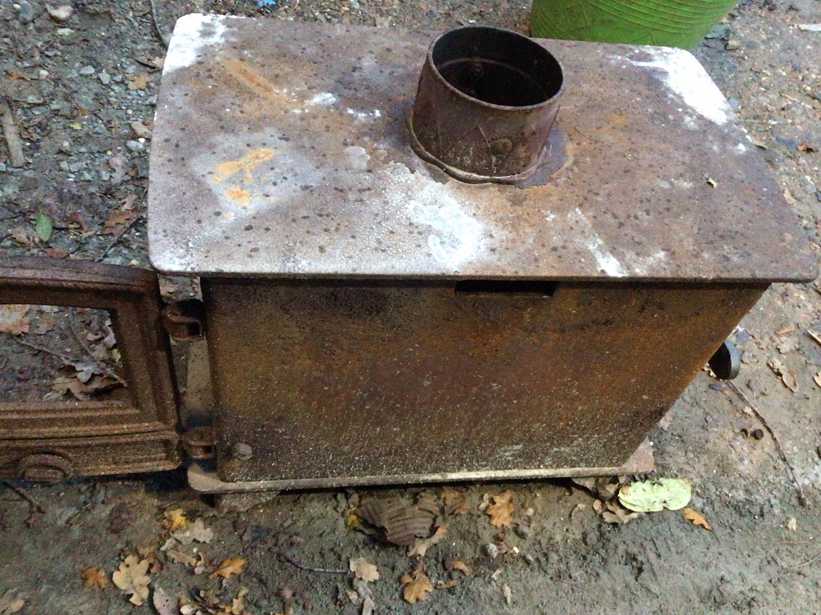 Vintage Hunter Double Sided Woodburning/Multifuel Stove/Log Burner eBay
