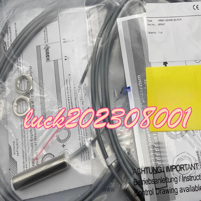 1PC NEW Proximity switch MB80-12GM50-E0-PUR sensor #YM - Image 3 of 4