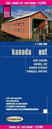 Kanada Ost 1 : 1 1 900 000: GPS-tauglich, mit Gradnetz. ... | Buch | Zustand gut - Reise Know-How Verlag Peter Rump