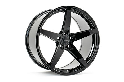 22" Velgen Classic5 V2 Gloss Black 22x10.5 Wheels Rims Fits Jeep Grand Cherokee