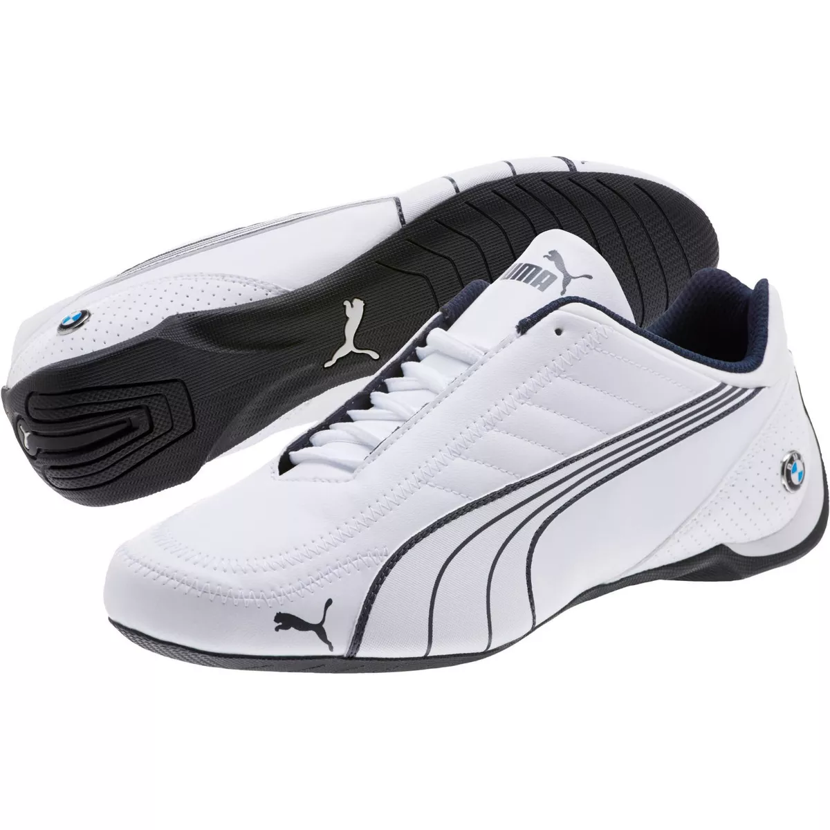 New men&#039;s Future Kart Cat BMW Motorsport shoes white blue black 306216-02 | eBay