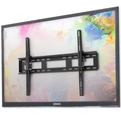Duronic TVB123M Wandhalterung TV 60'' Zoll 40kg VESA 600x400 neigbar LED OLED