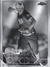 [DIGITAL] Topps Bunt - Carlos Correa - Topps Chrome 23 S1 - Black White Base