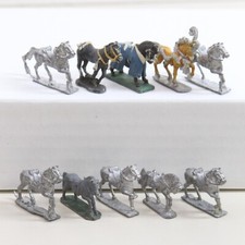 D D Dungeons  Dragons Metal Miniatures RPG Grenadier 70's 80's Lot of 10 A4