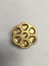 Brass Faucet Style Gas / Oil Tank Cap - chopper, bobber, custom, cafe - USA Made
