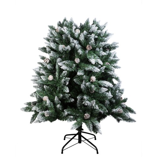 4/5/6/7FT Christmas Tree Green/White Xmas Tree Decor/W 80LED Fairy String Lights - Picture 7 of 16