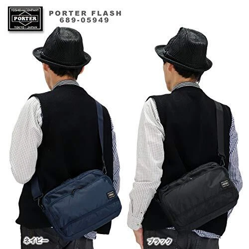 PORTER FLASH Flash Shoulder Bag 689-05949 Black NEW | eBay