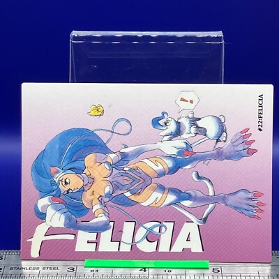 Felicia Vampire Savior Carddass Masters TCG Capcom Game Card Rare