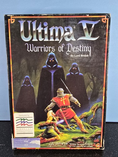 ULTIMA V Warriors Of Destiny - Amiga - Origin - RPG Fantasy Game 1988 Complete - Picture 3 of 21