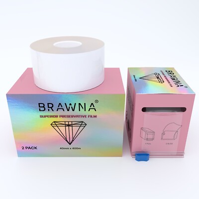 BRAWNA Numbing Film   Microblading Wrap for Lip Blushing, Eyebrow Lamination