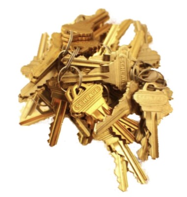 New Schlage SC1 factory precut keys. 40 keys, 20 pairs. Locksmith, rekeying/DIY.