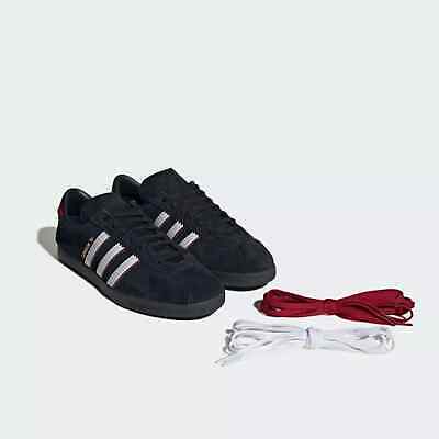 靴 adidas originals london'96 28 Adidas Originals LONDON 96 (CBLACK/FTWWHT/BETSCA) Men's Shoes