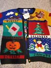 Vintage 80s Croft & Barrow Hand-Knit Holiday Sweater | Nwt, Festive Design