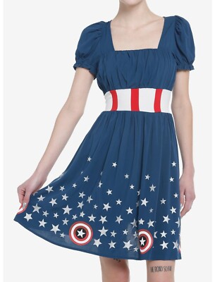 captain america retro dress Her Universe x Marvel Captain America 