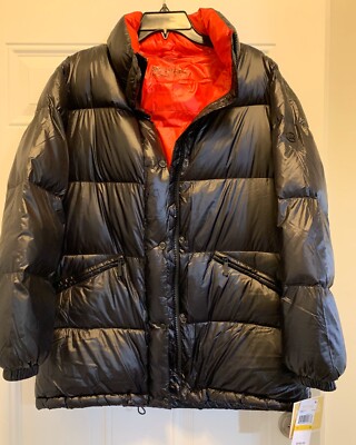 MICHAEL KORS ULTRA LIGHT WEIGHT DOWN PUFF BLACK/RED JACKET MICHAEL KORS ULTRA LIGHT WEIGHT DOWN PUFF BLACK/RED JACKET