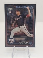 2024 Topps Chrome Update Robert Garcia Rookie Base Washington Nationals #USC149
