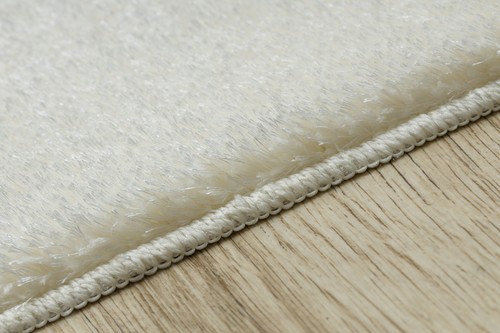 Amazing Modern Two-piece BATHROOM set RUG soft SANTA non-slip plain white - Picture 6 of 10