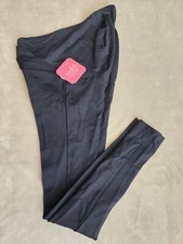 ISABEL MATERNITY Jeggings Women XS Crossover Panel Back Pockets Stretch Black