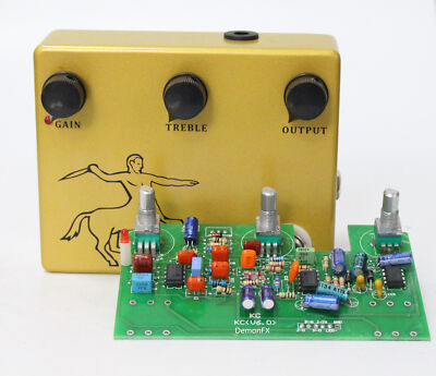 Upgraded Hand-made Overdrive Boost Guitar Effect Pedal  100% Analog Circuit LED