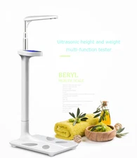 Intbuying 110v Ultrasonic Physician Scale Supersonic Wave Weight Management