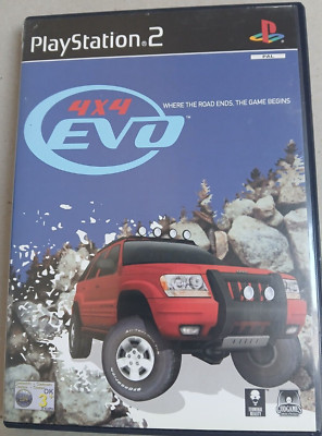 PS2 4X4 EVO Wo der Weg endet beginnt das Spiel mit Handbuch