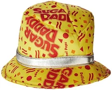 Rasta Imposta Sugar Daddy Milk Caramel Candy Fedora Joke Hat Halloween Costume