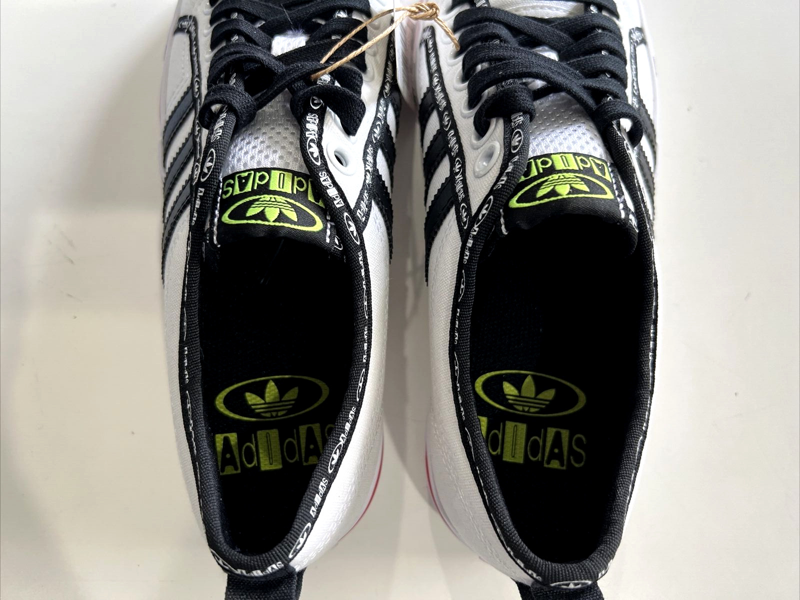 Adidas NIZZA Men's Shoes size 8 Sneakers GX6093  White Vivid Red thumbnail 10