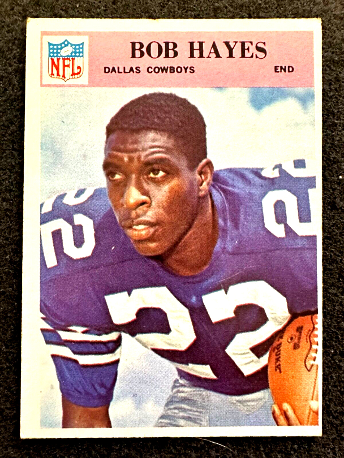 1966 Philadelphia Football #58 Bob Hayes Ex