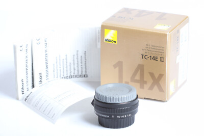 Nikon AF-S Teleconverter TC-14E III 1,4x , neuwertiger Zustand