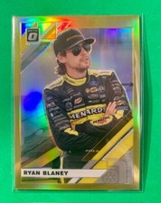 2020 DONRUSS NASCAR GOLD PRIZM RYAN BLANEY #7/10 - CARD #27